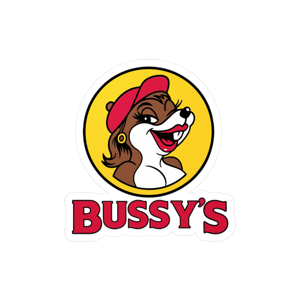 BUSSY'S STICKER