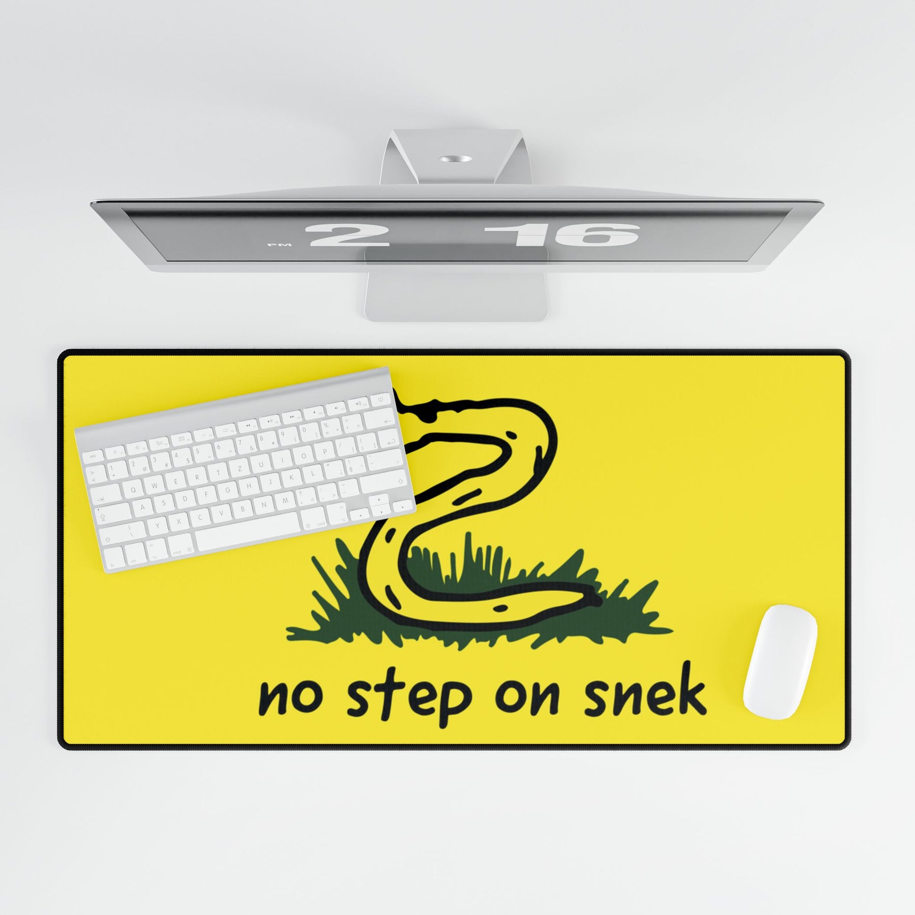 No Step On Snek Deskmat – Blue Falcon Awards