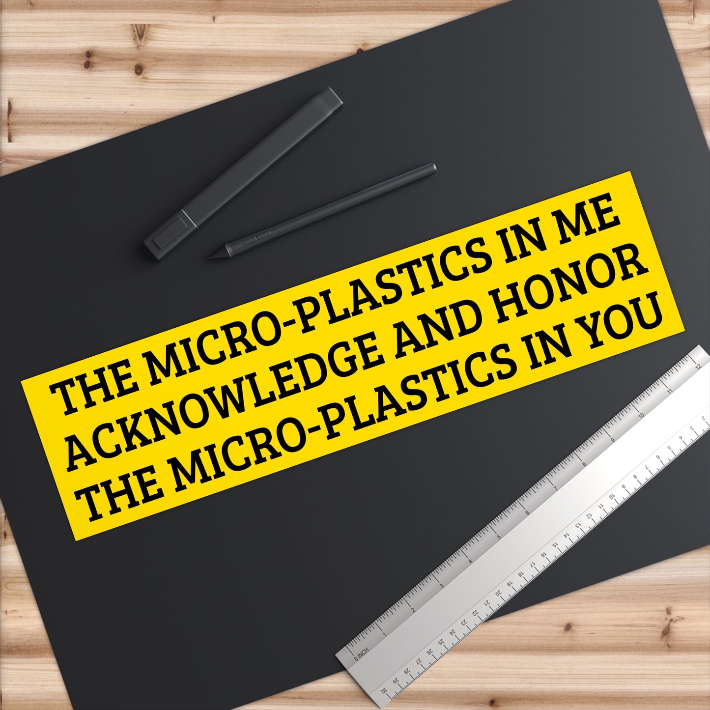 Microplastics Sticker