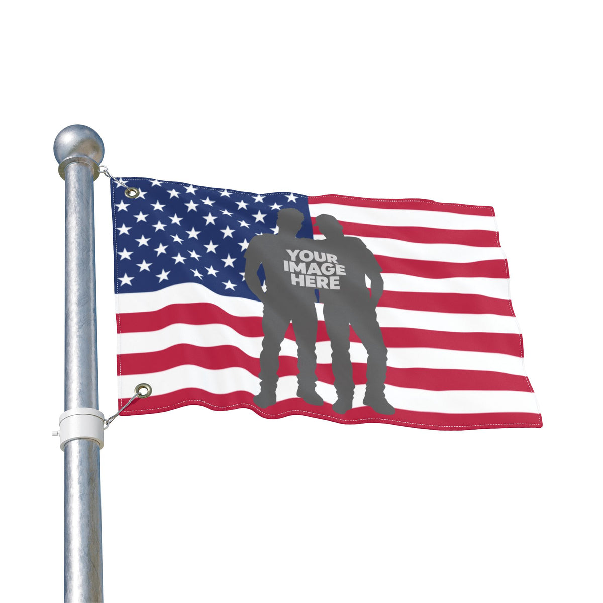 CUSTOM BRO FLAG
