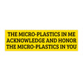 Microplastics Sticker