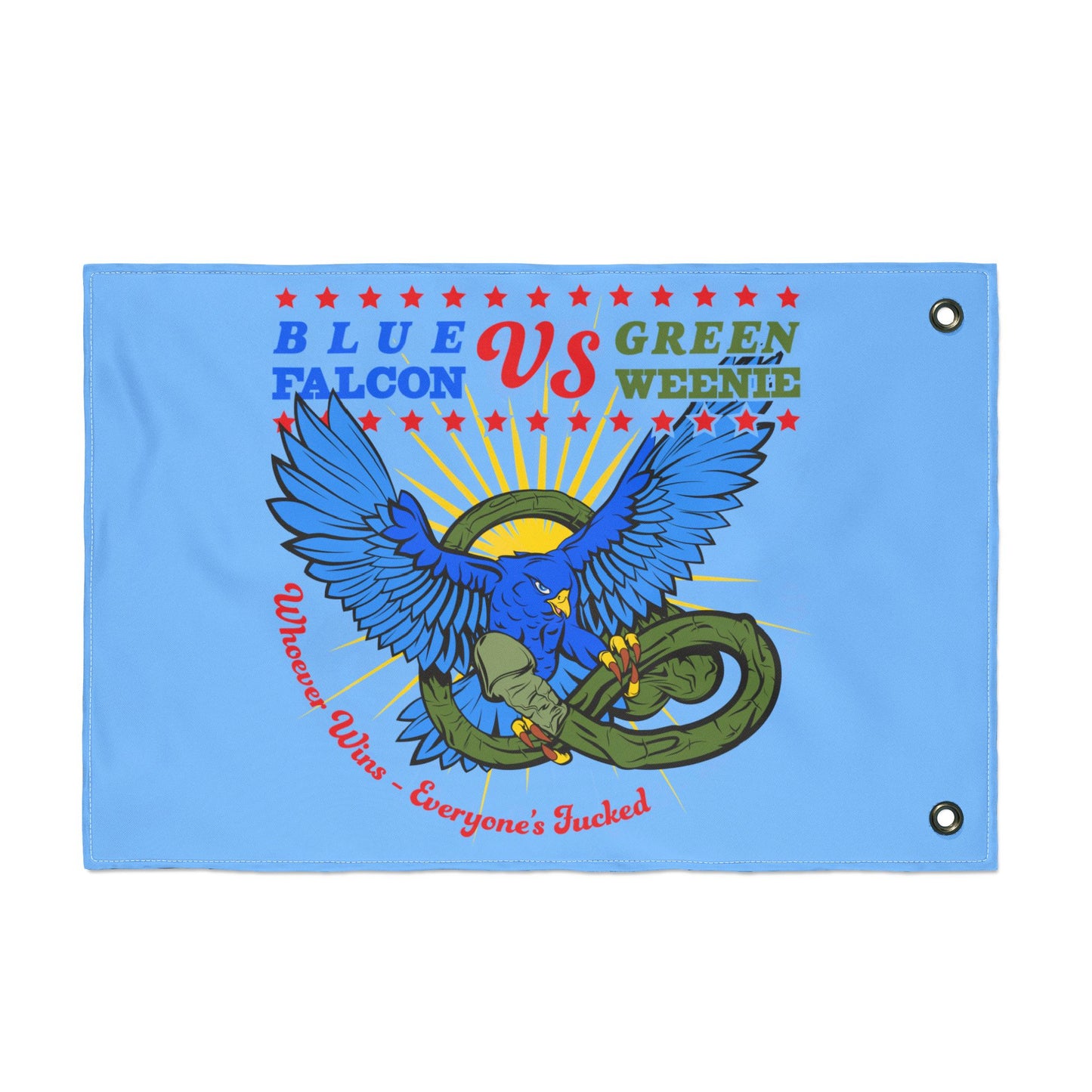 BlueFalcon VS Green Weenie FLAG