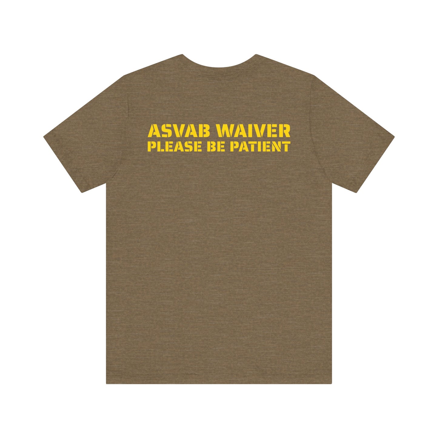 ASVAB WAIVER SKIVVY SHIRT