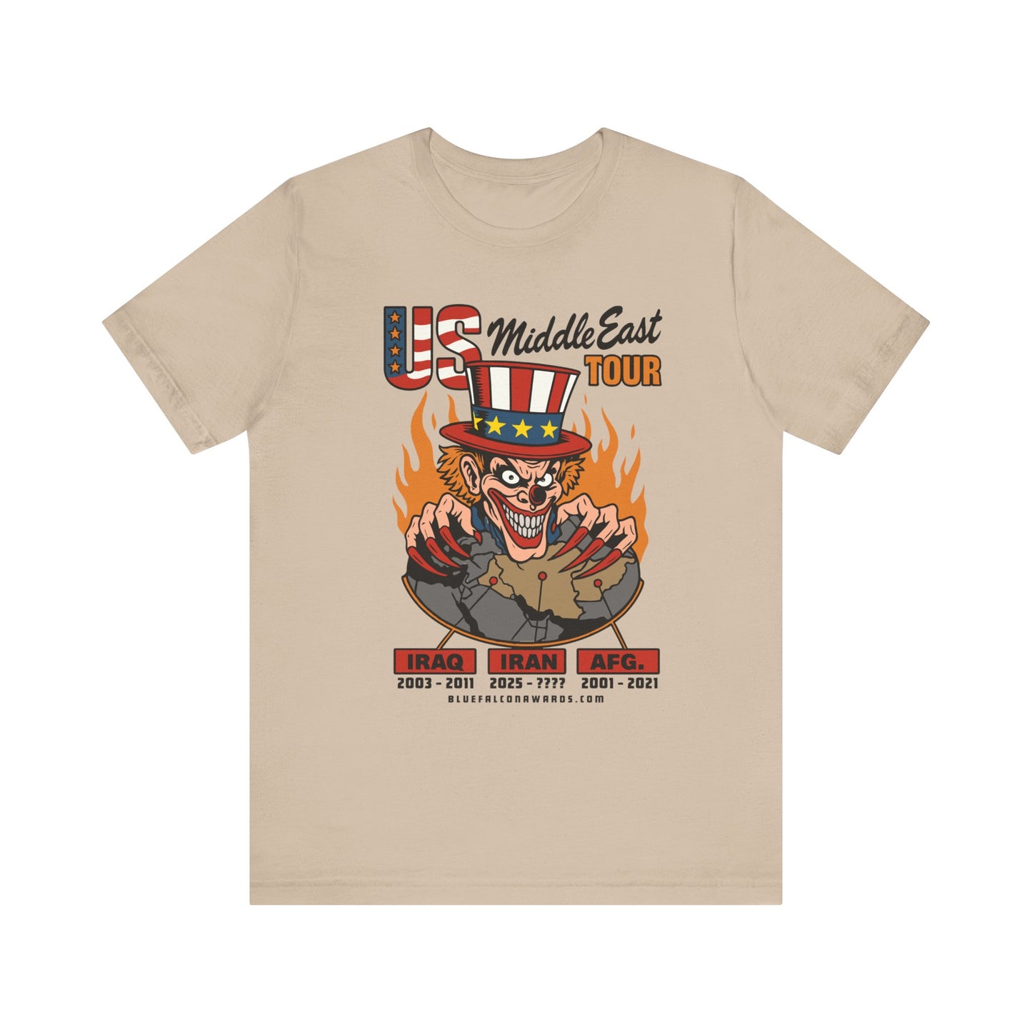 US Middle East Tour Tee