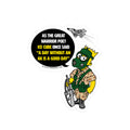 BART ICE CUBE QUOTE STICKER
