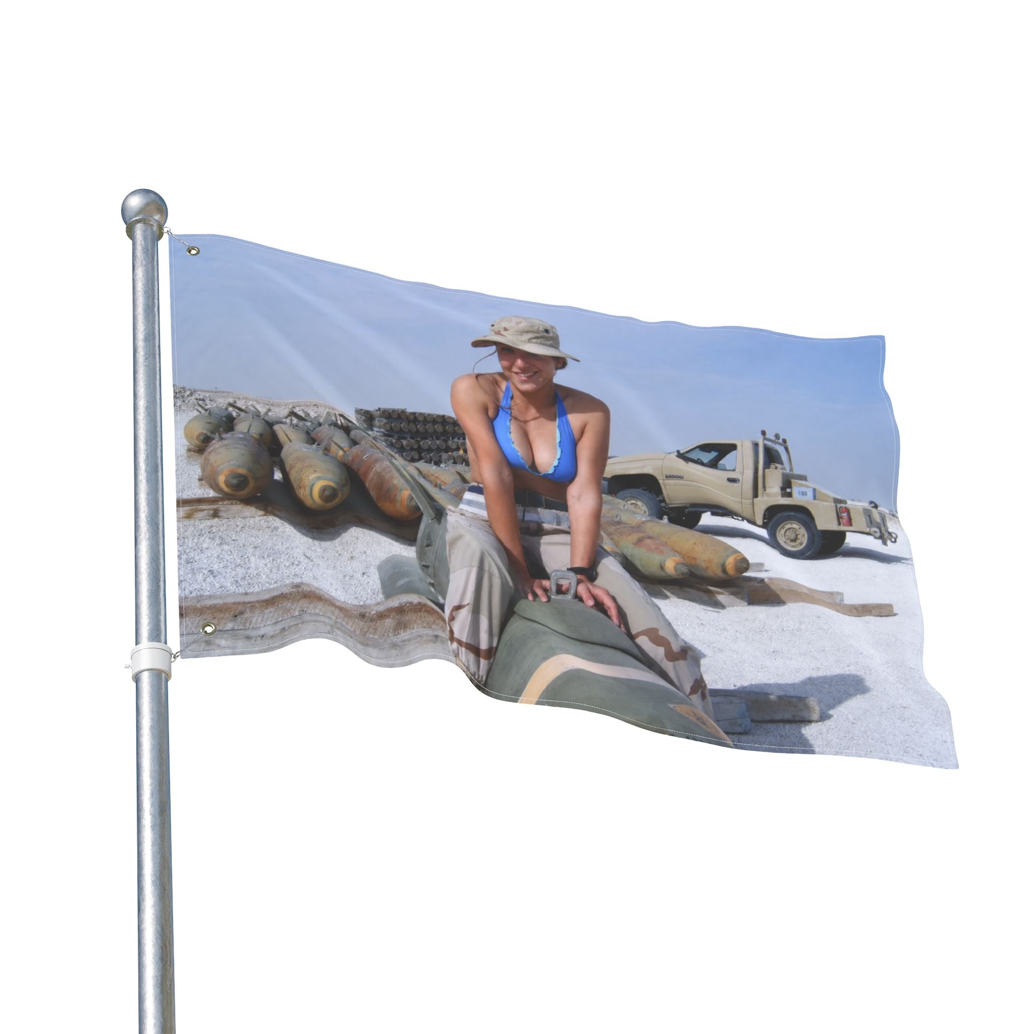 WAR NEVER CHANGES FLAG
