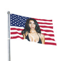 MEGAN FOX USA FLAG