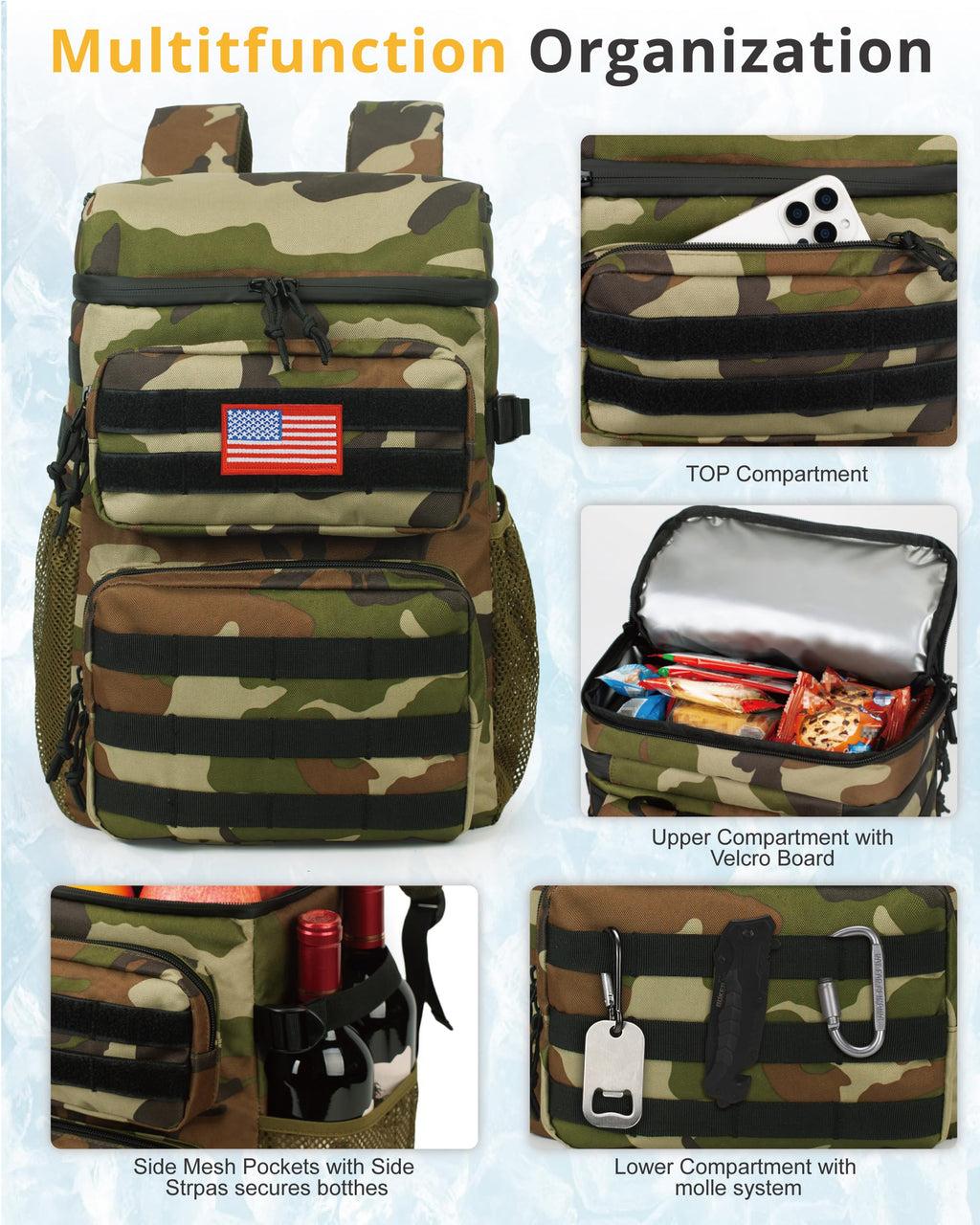 Tactical Backpack Cooler