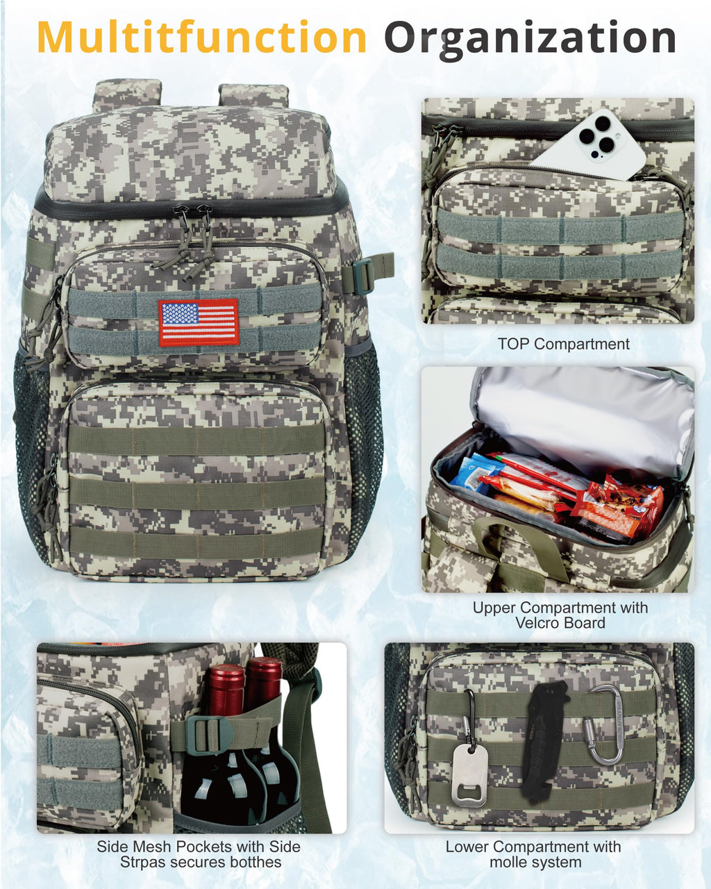 Tactical Backpack Cooler