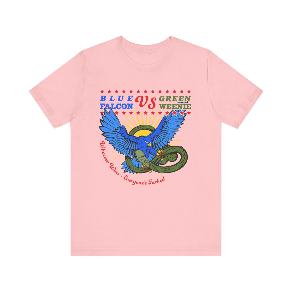 BlueFalcon vs GreenWeenie Tee