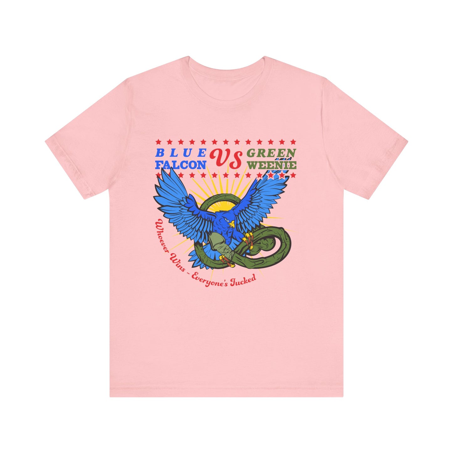 BlueFalcon vs GreenWeenie Tee