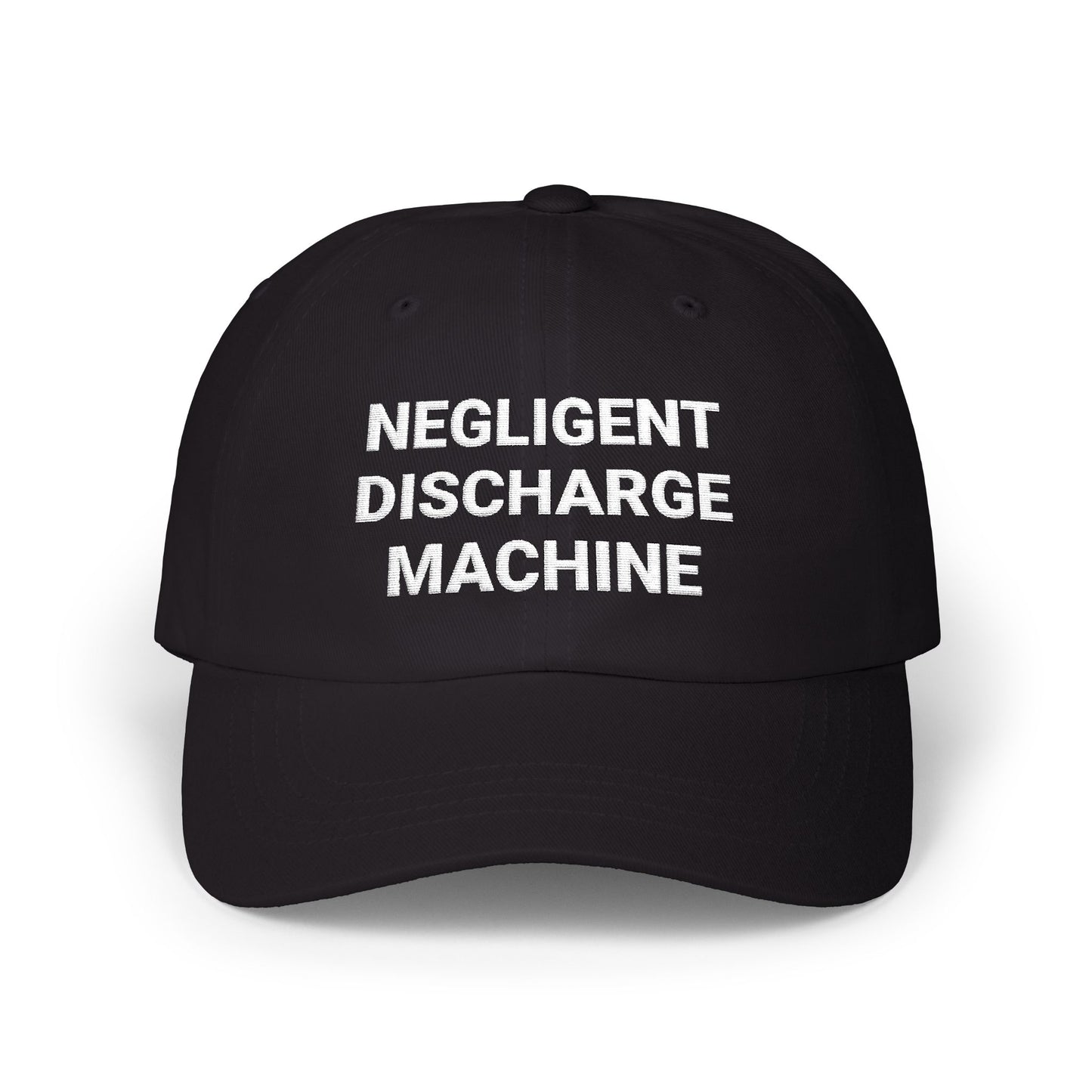 Negligent Discharge Machine Dad Cap