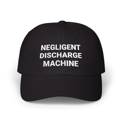 Negligent Discharge Machine Dad Cap