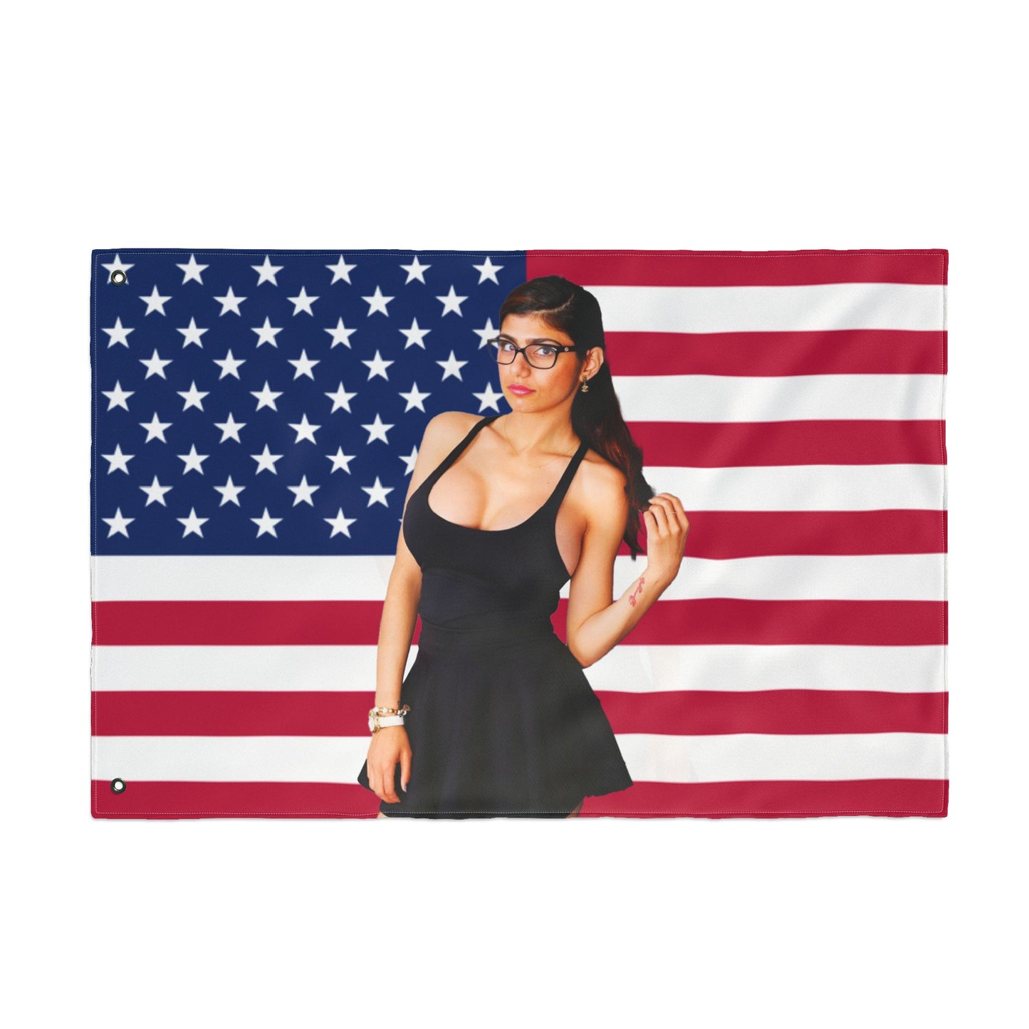 MIA KHALIFA AMERICAN FLAG