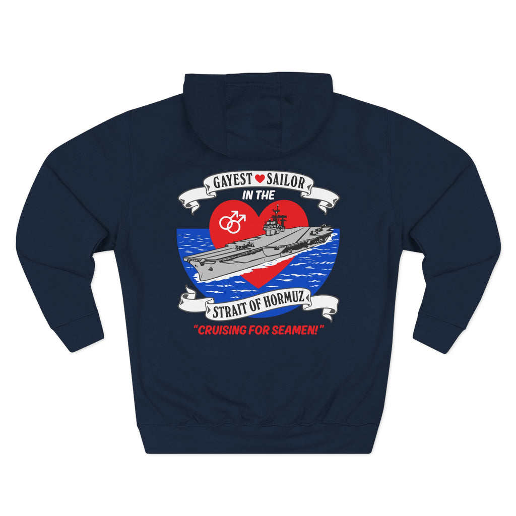 Gay Sailor in Straight of Hormuz Hoodie