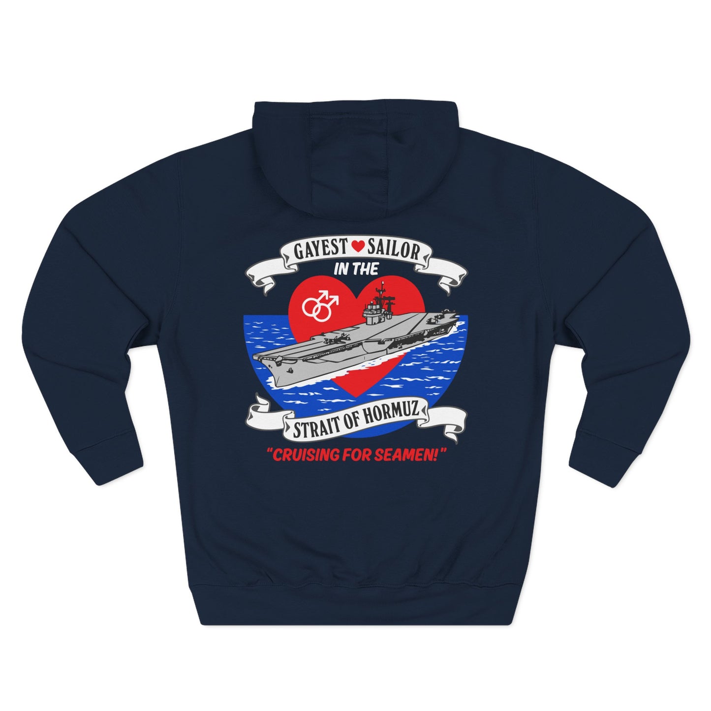 Gay Sailor in Straight of Hormuz Hoodie