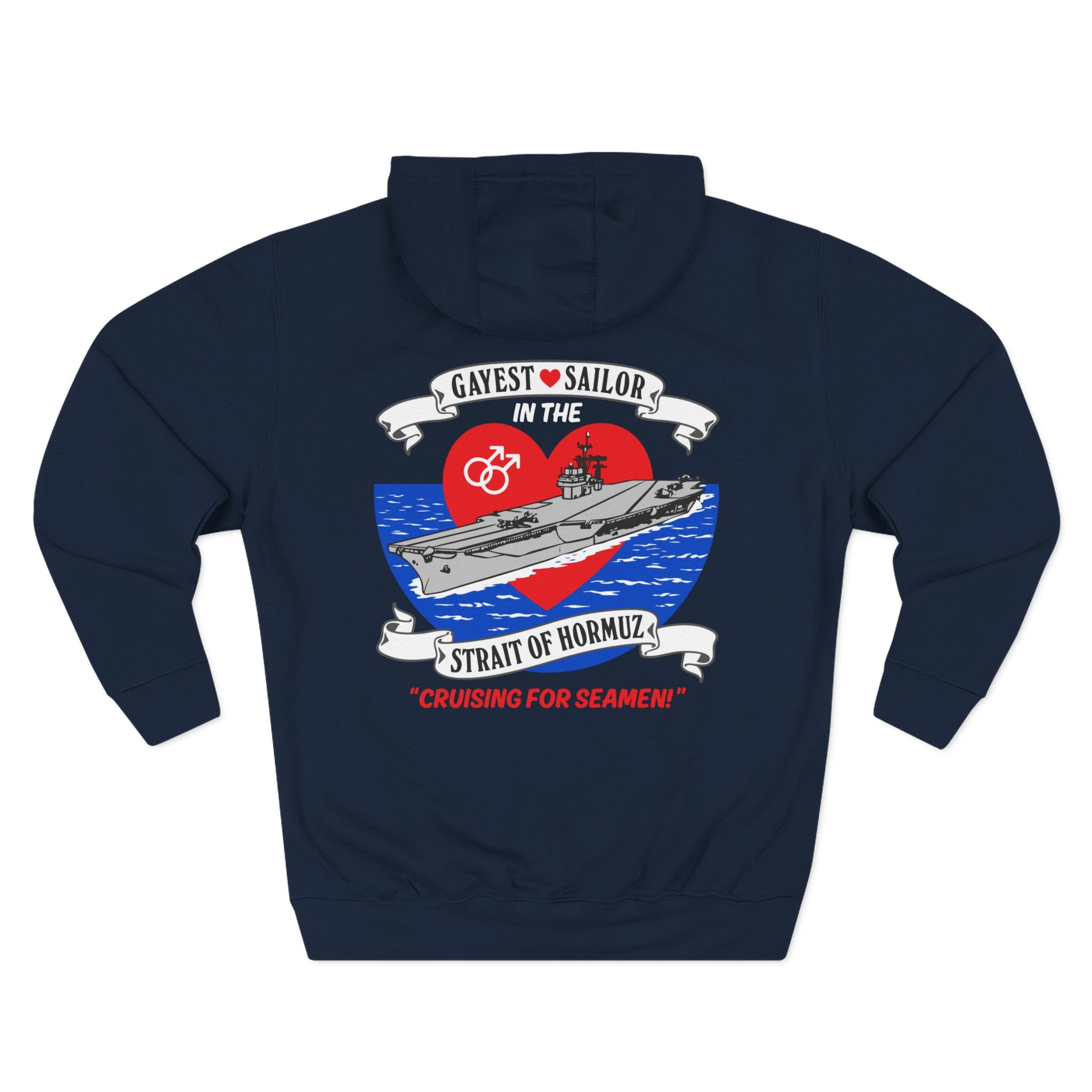 Gay Sailor in Straight of Hormuz Hoodie