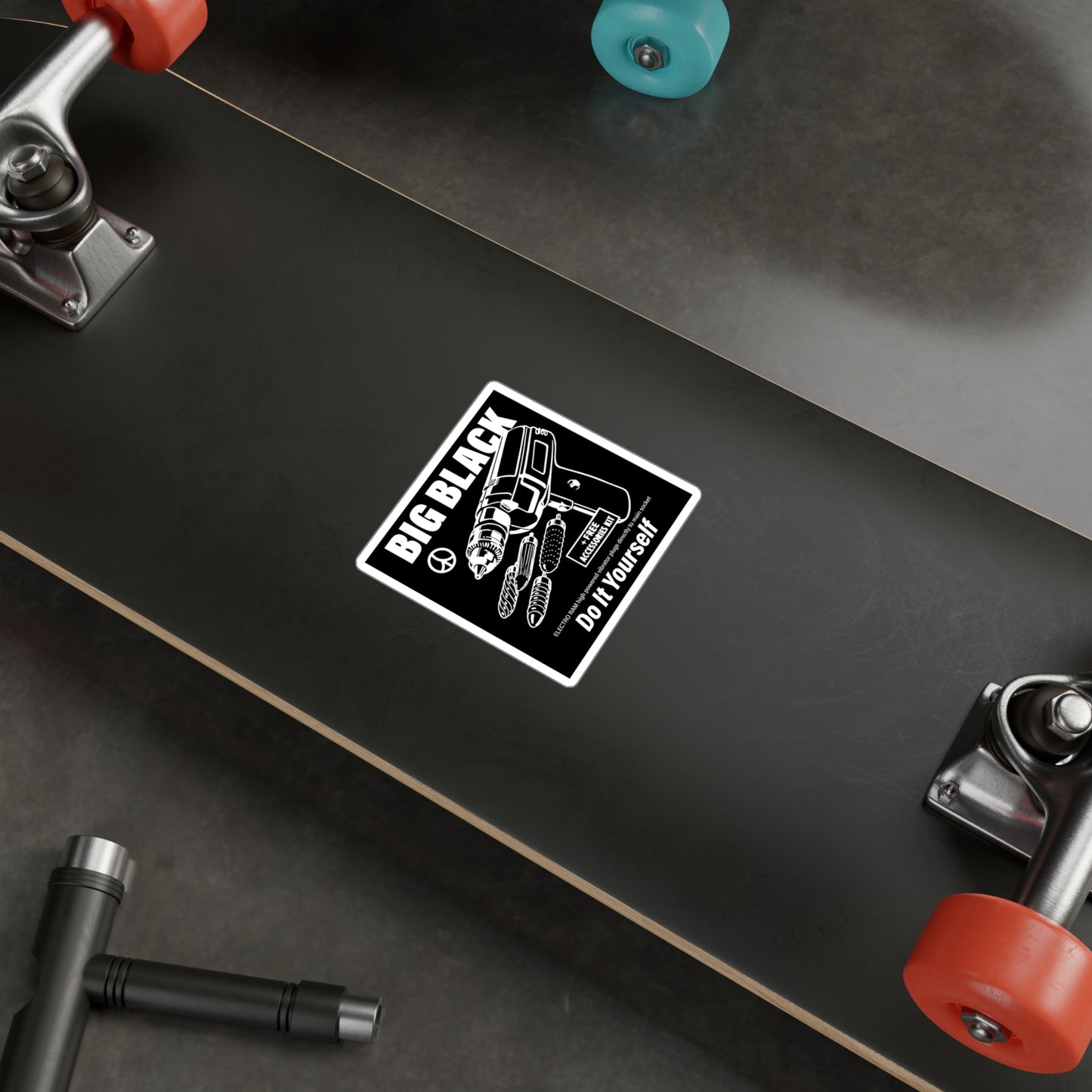 BIG BLACK STICKER