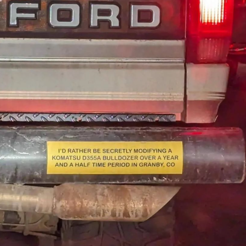 Killdozer 2 BUMPER STICKER