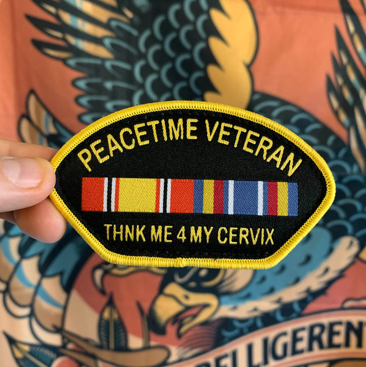 Peacetime Vet VELCRO PATCH – Blue Falcon Awards