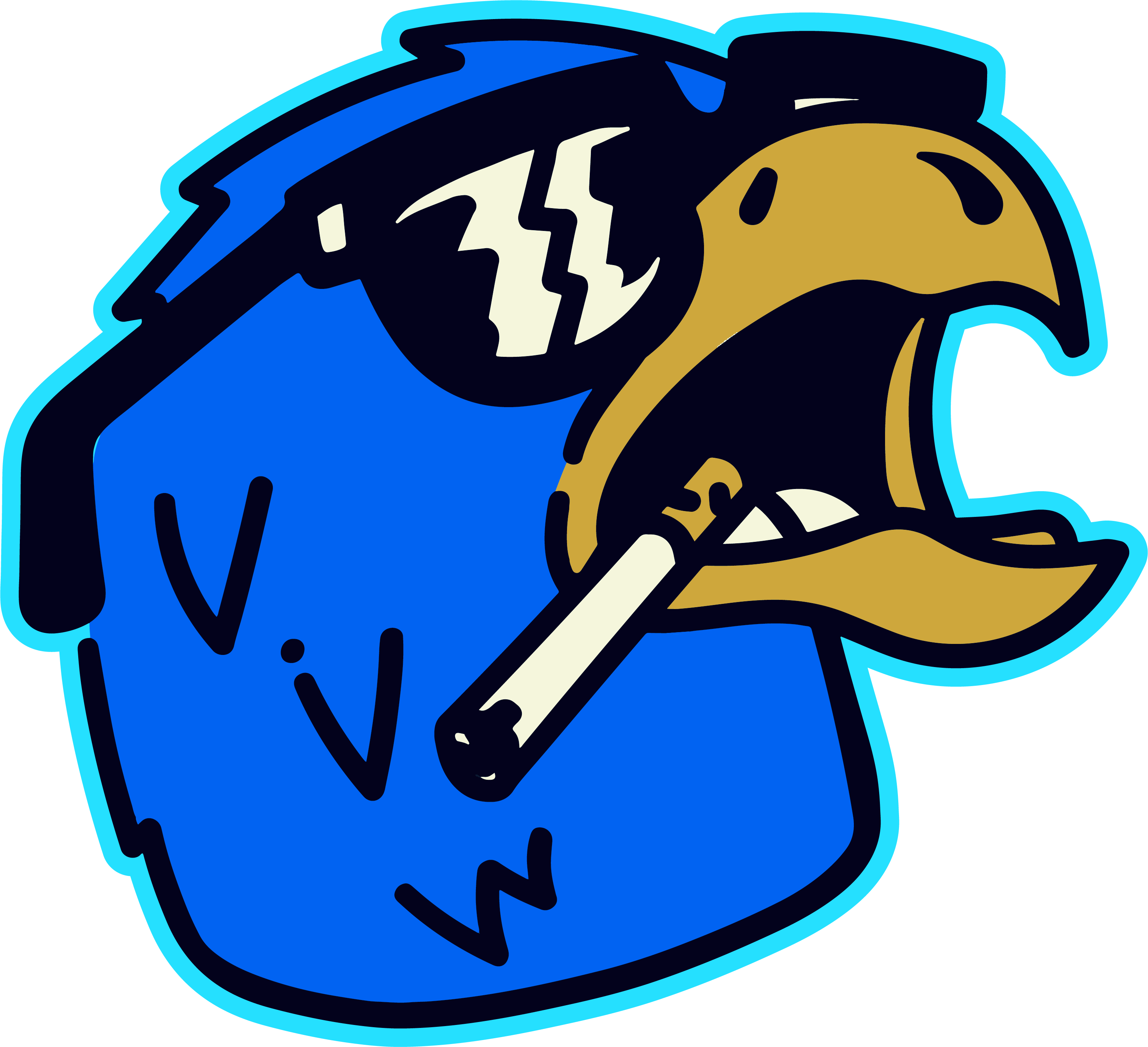 Military Blue Falcon Award