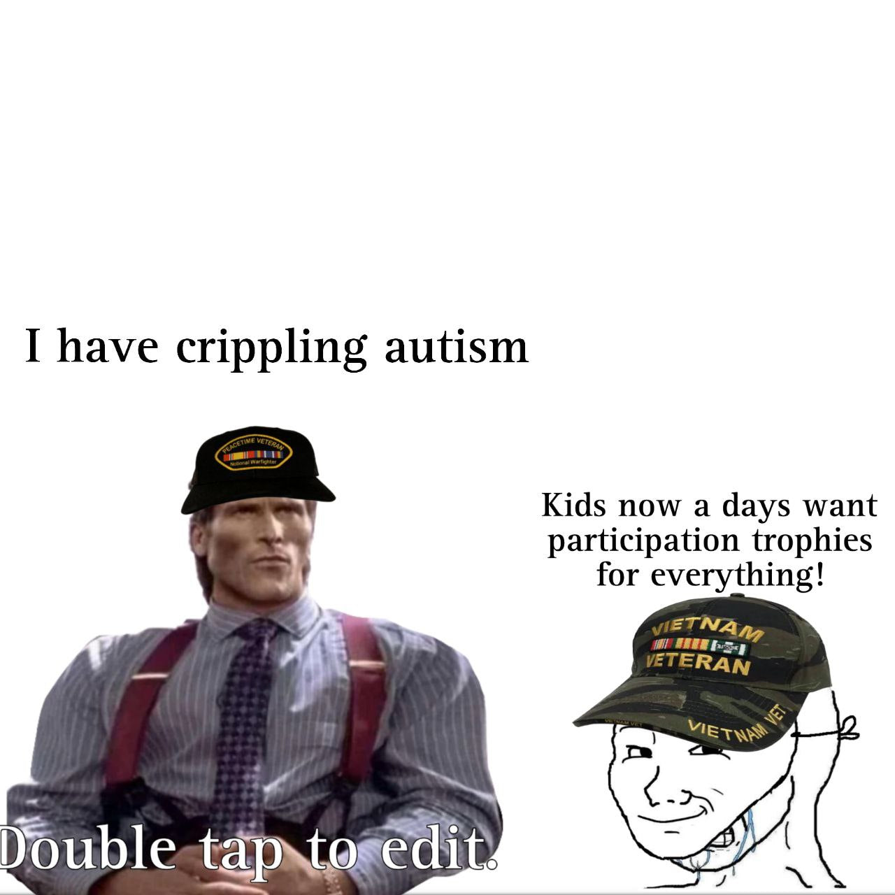 PEACETIME VETERAN HAT