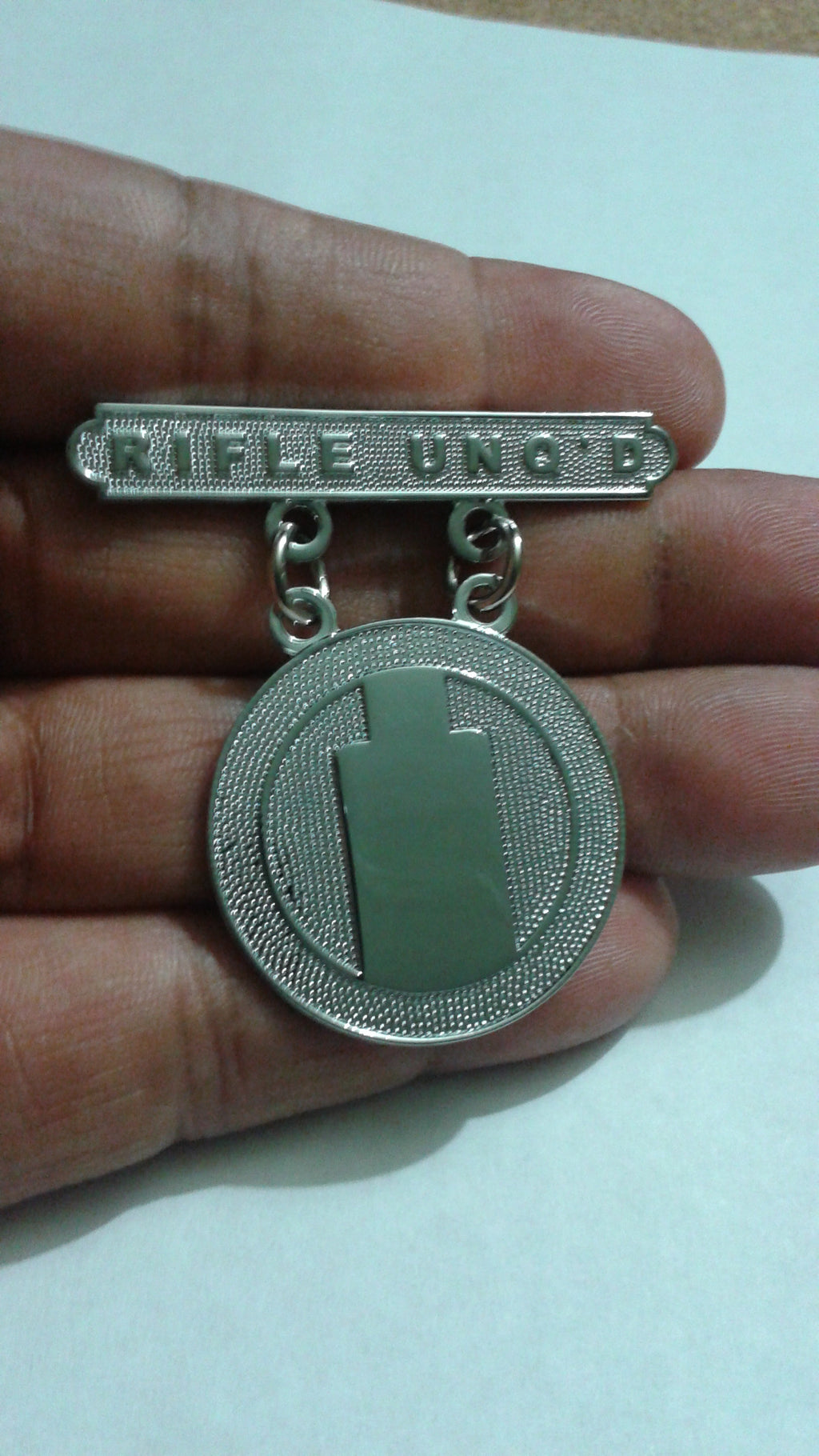 RIFLE UNQ'D BADGE