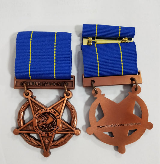BLUE FALCON MEDAL