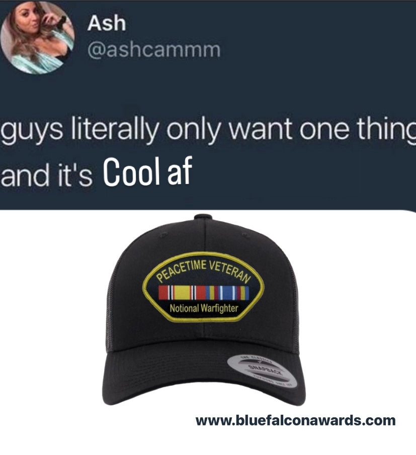 PEACETIME VETERAN HAT