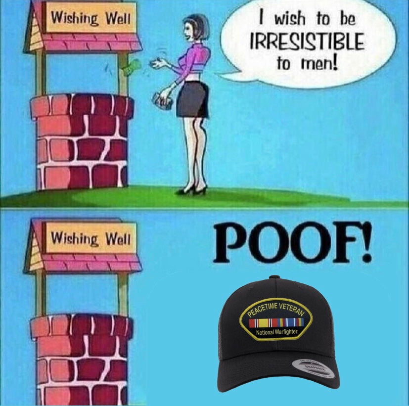 PEACETIME VETERAN HAT