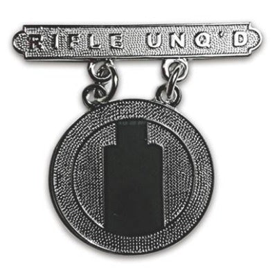 RIFLE UNQ'D BADGE